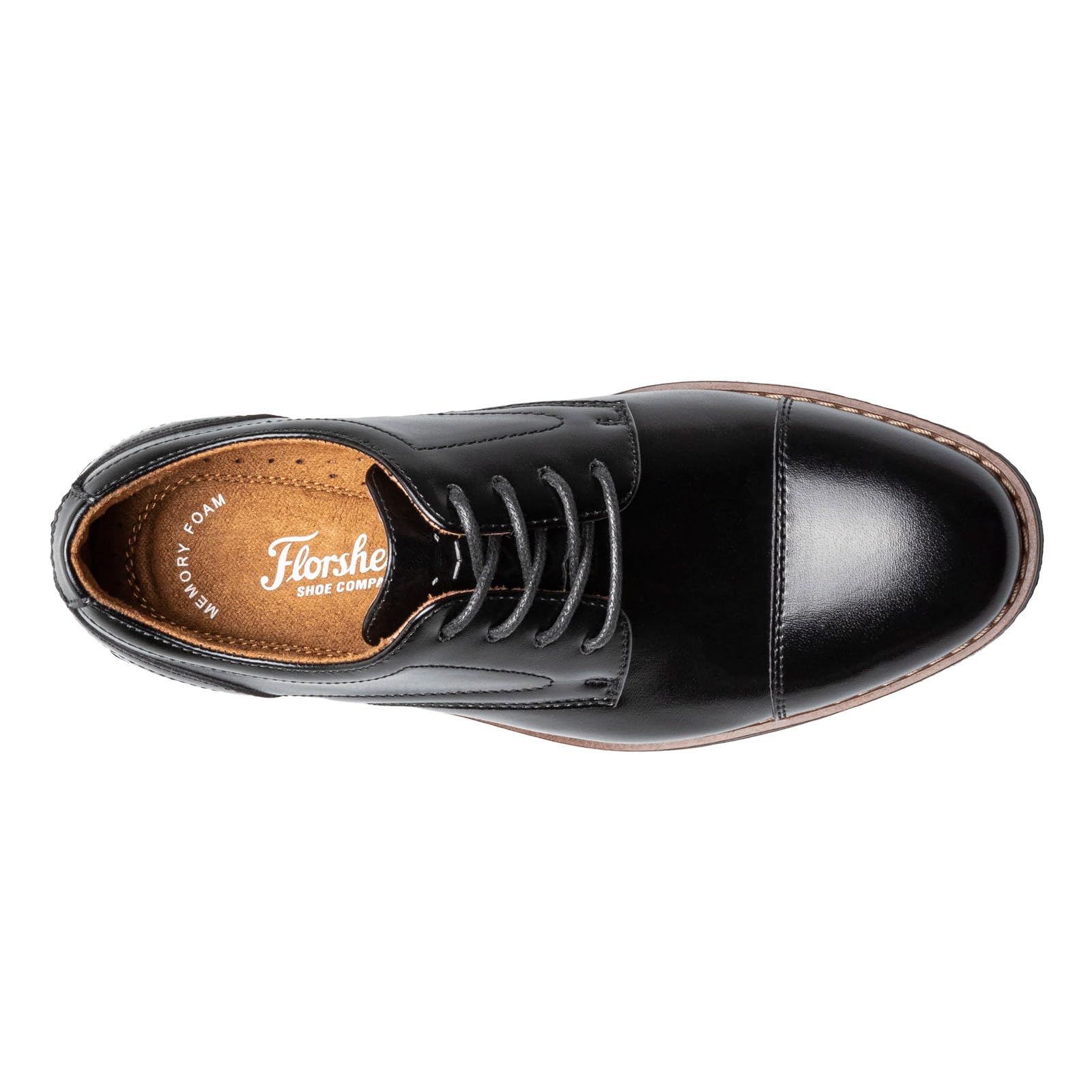 Florsheim Boy's, Rucci JR Cap Toe Oxford – Little Kid & Big Kid - Image 7